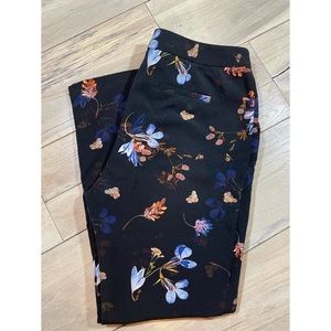 TopShop Floral Slacks